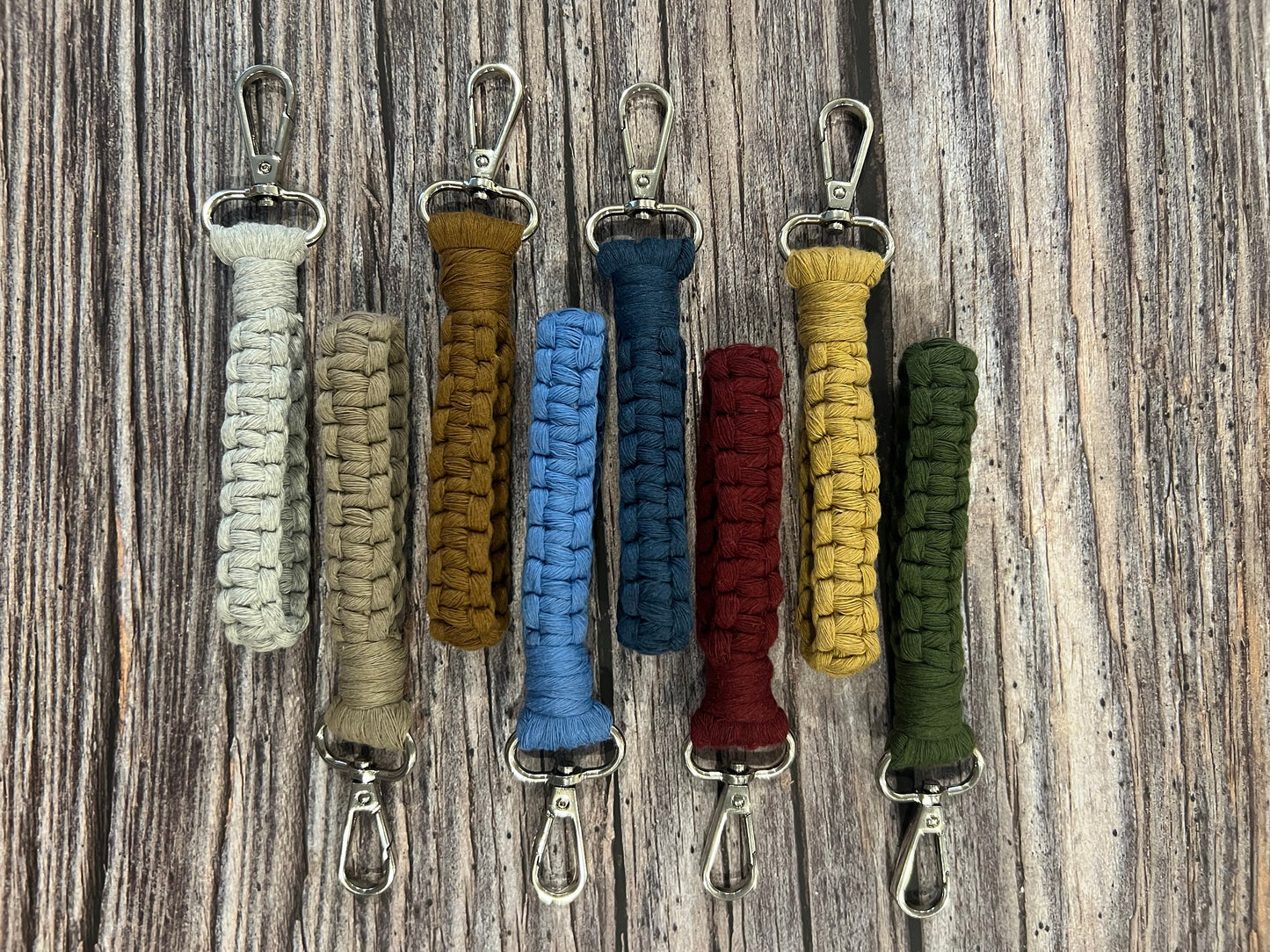 Macrame mini wristlet keychain | mini keychain | key fob | boho | gift