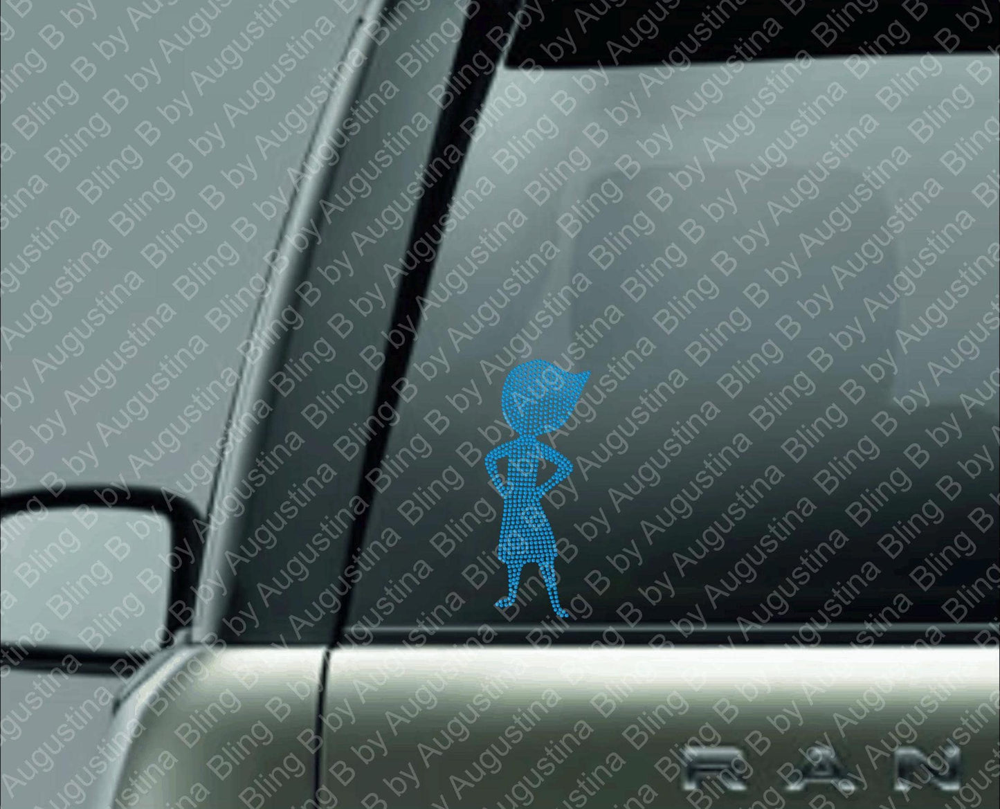 Joy Rhinestone decal/Car window decal/rhinestone sticker/decal/sticker