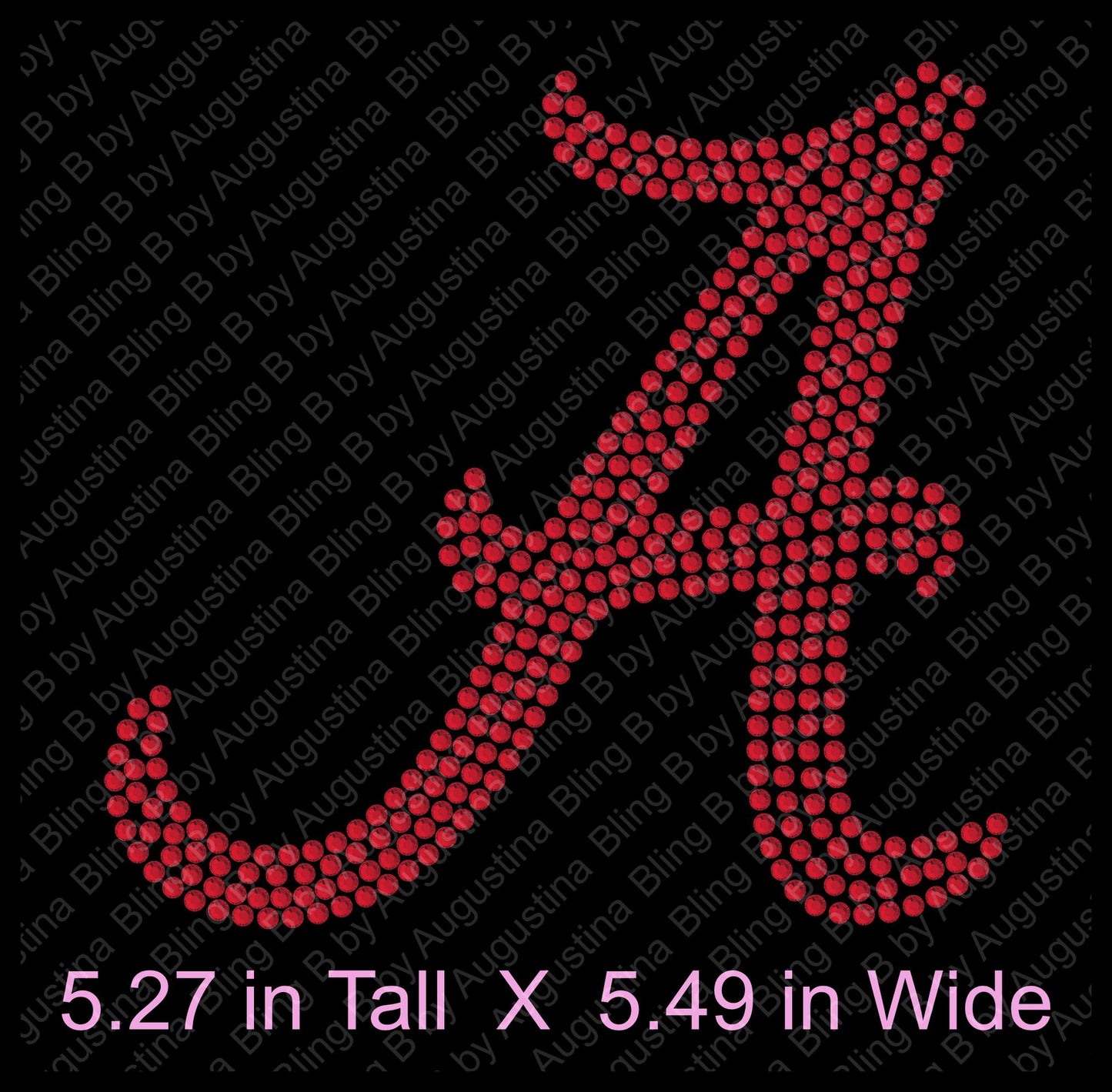 Rhinestone Alabama Car Window Decal/rhinestone sticker/football decal/football/sport/sticker/alabama
