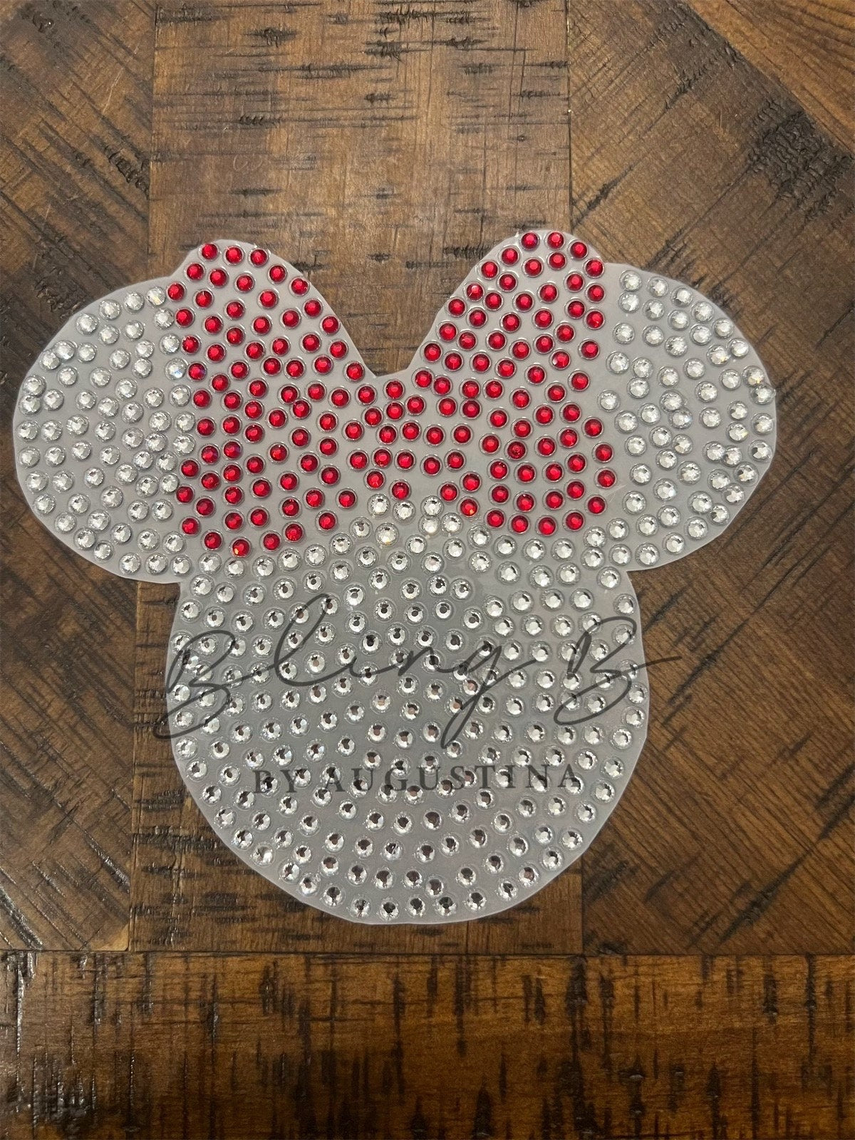 Disney inspired Minnie Mouse Rhinestone Car Window Decal/rhinestone sticker/sticker/decal/mouse