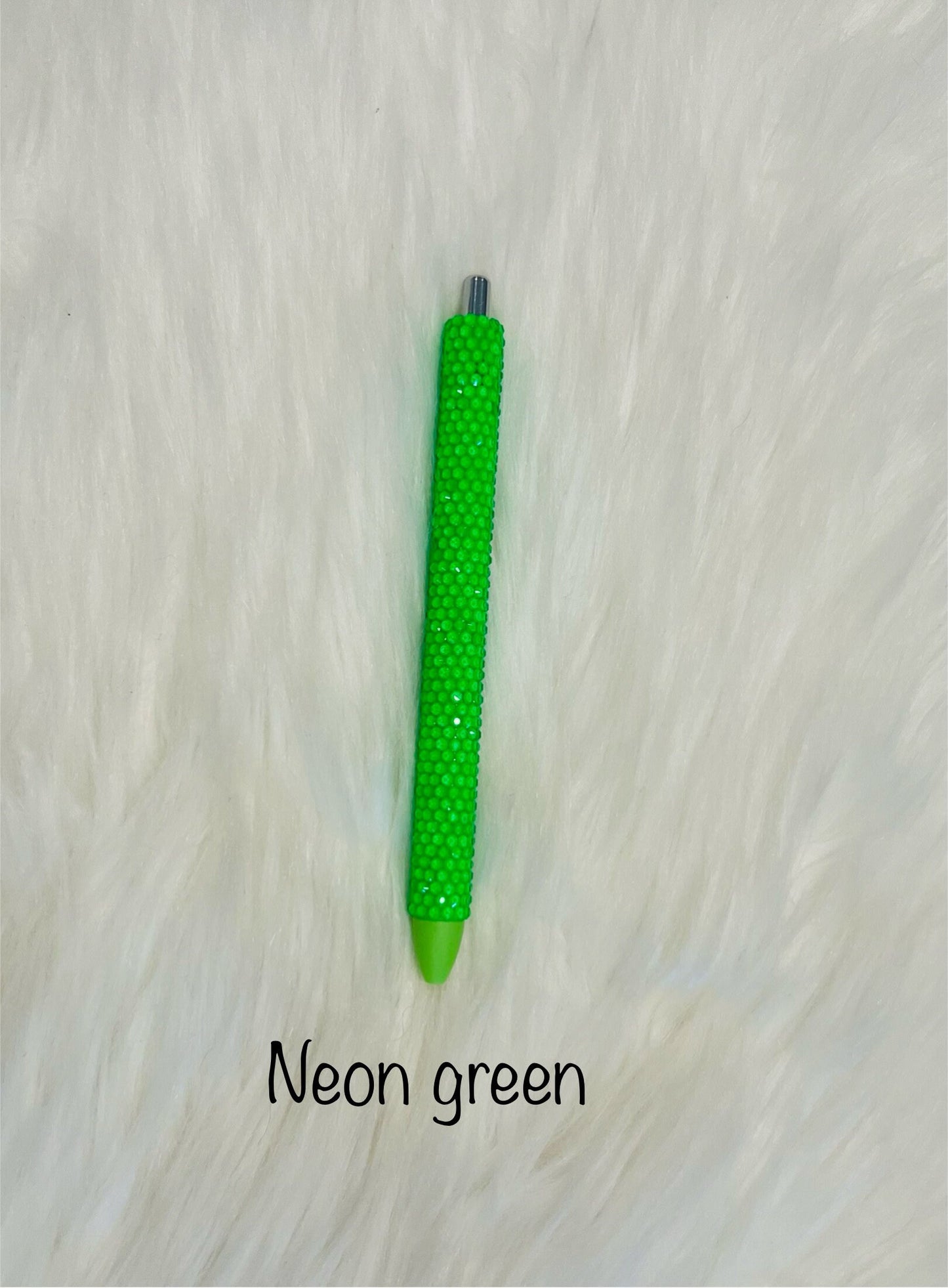 Neon Rhinestone Pen