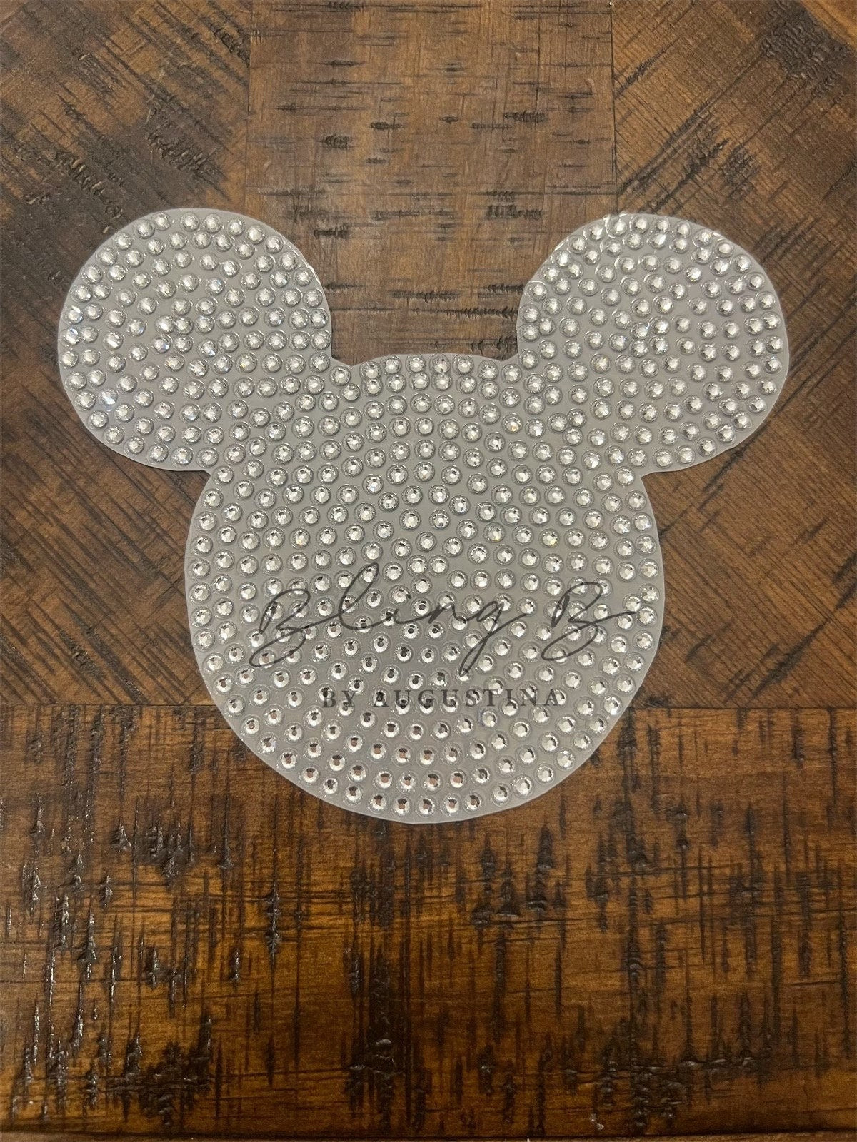 Disney inspired Mickey Mouse Rhinestone Car Window Decal/rhinestone sticker/sticker/decal/mouse/mickey