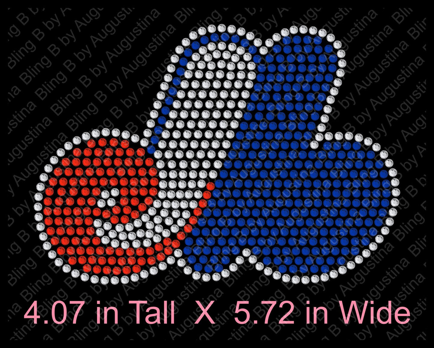 Rhinestone Montreal Expos inspired Car Window Decal/rhinestone sticker/baseball decal/baseball/sport/sticker/canadian