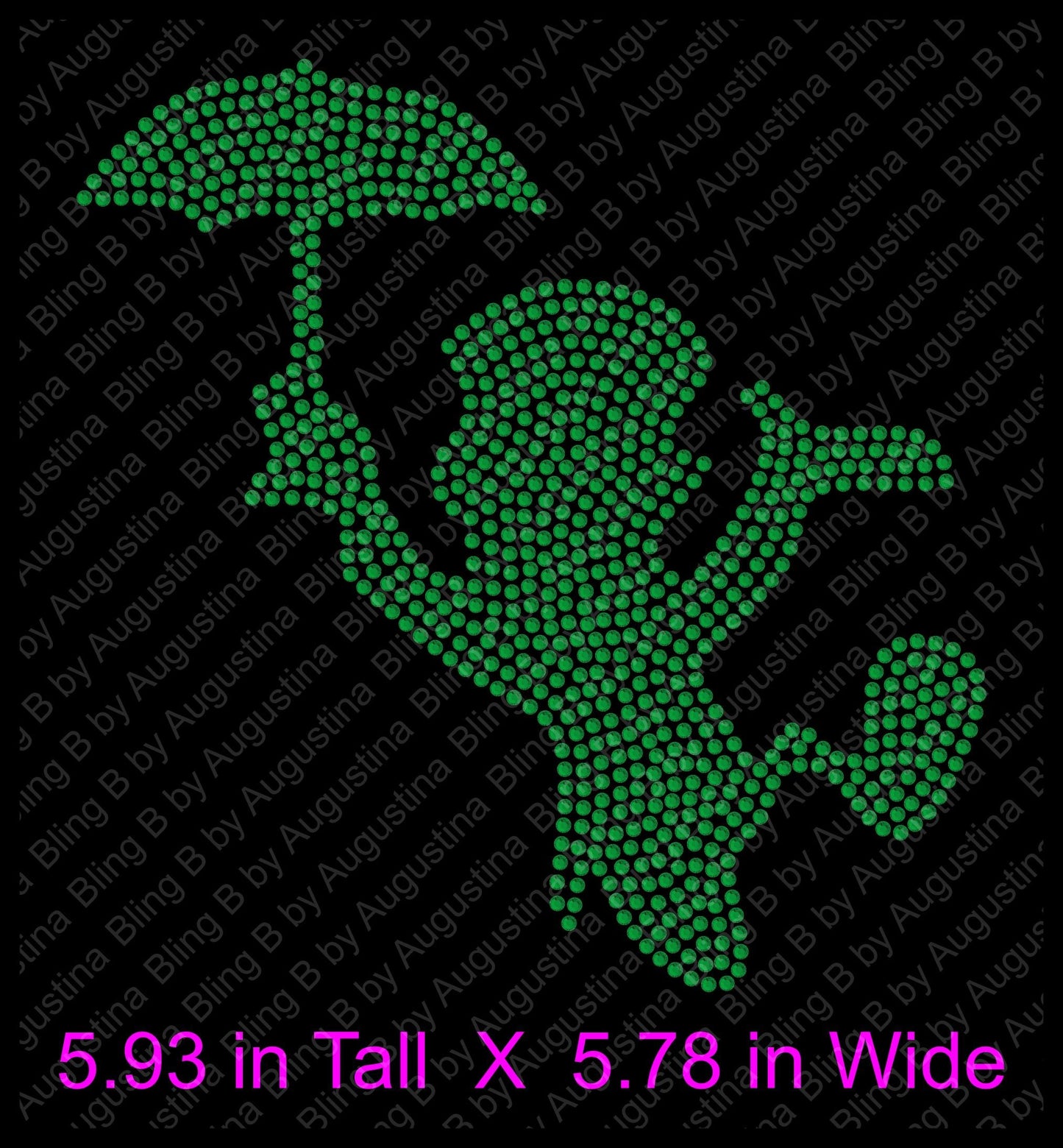 Jiminy inspired Rhinestone decal/Car window decal/rhinestone sticker/decal/sticker