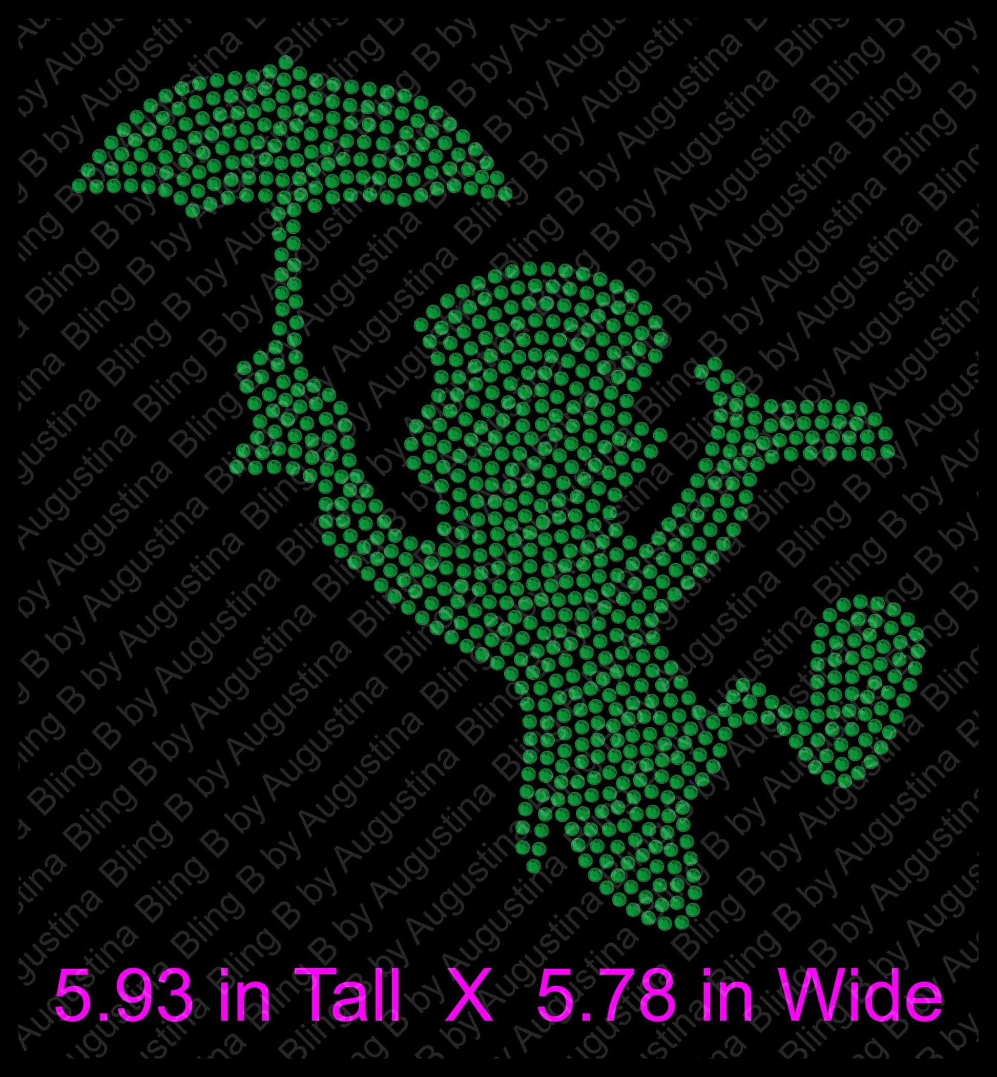 Jiminy inspired Rhinestone decal/Car window decal/rhinestone sticker/decal/sticker
