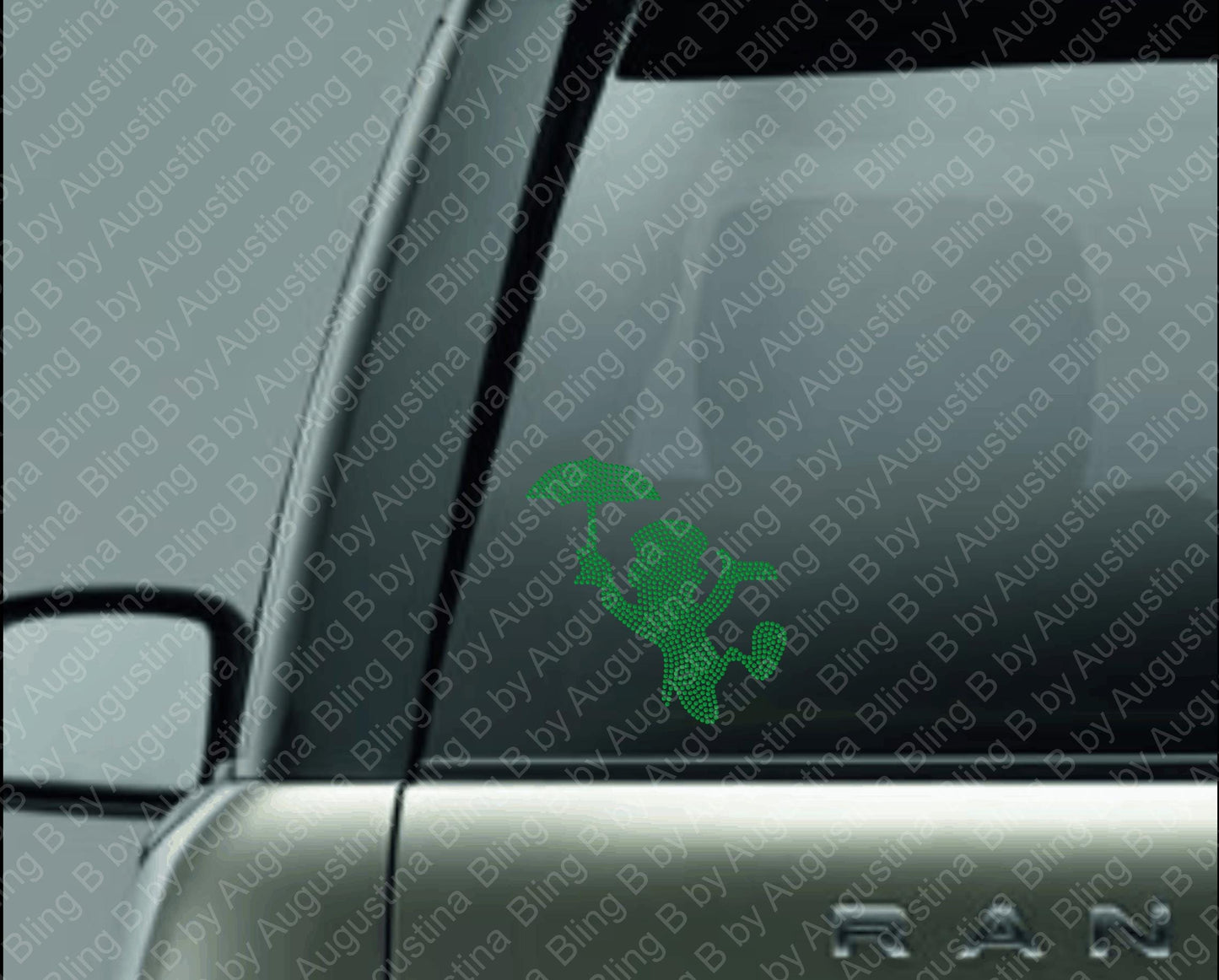 Jiminy inspired Rhinestone decal/Car window decal/rhinestone sticker/decal/sticker