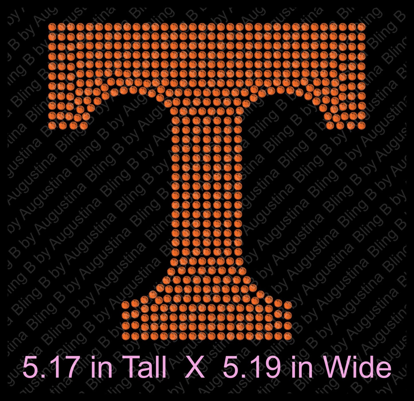 Rhinestone Tennessee Car Window Decal/rhinestone sticker/football decal/football/sport/sticker/tennessee vols