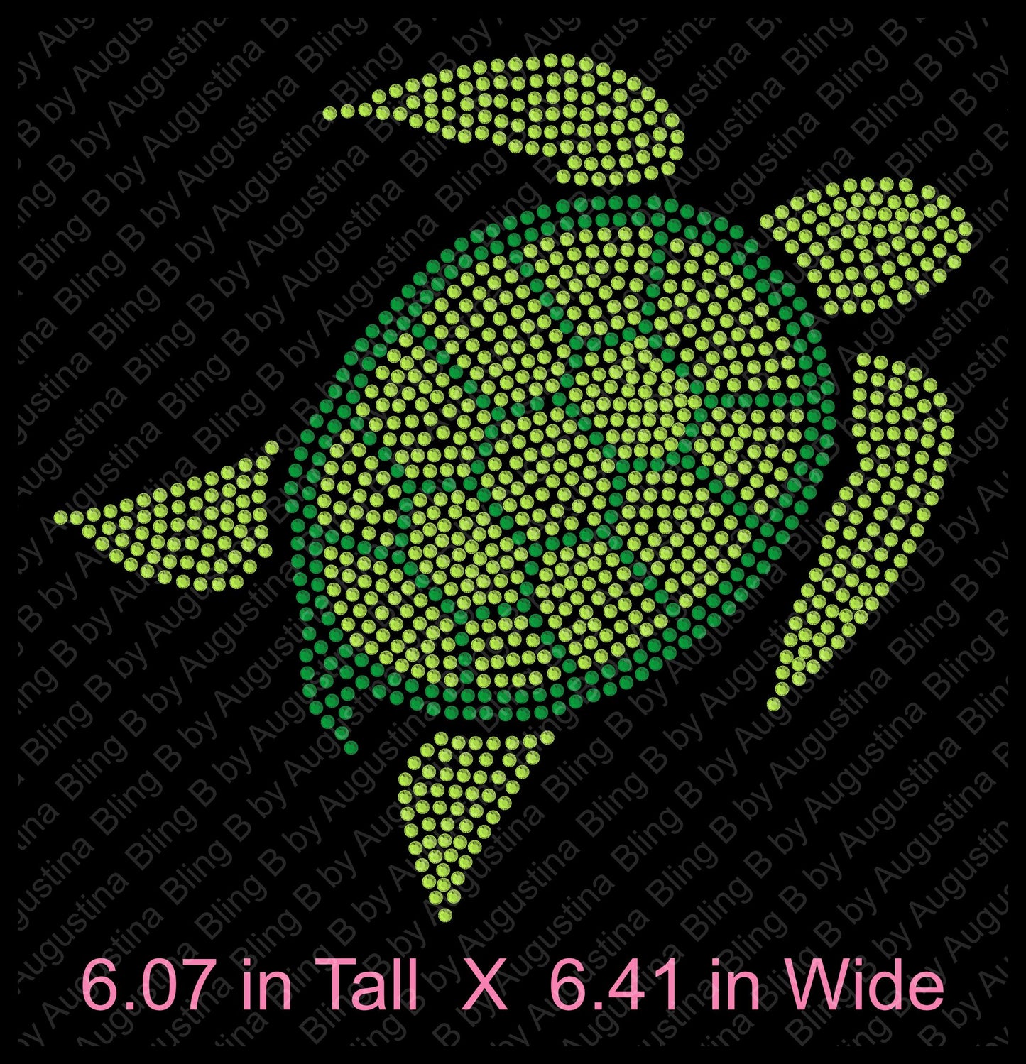 Sea turtle Rhinestone decal/Car window decal/rhinestone sticker/decal/sticker/turtle/ocean
