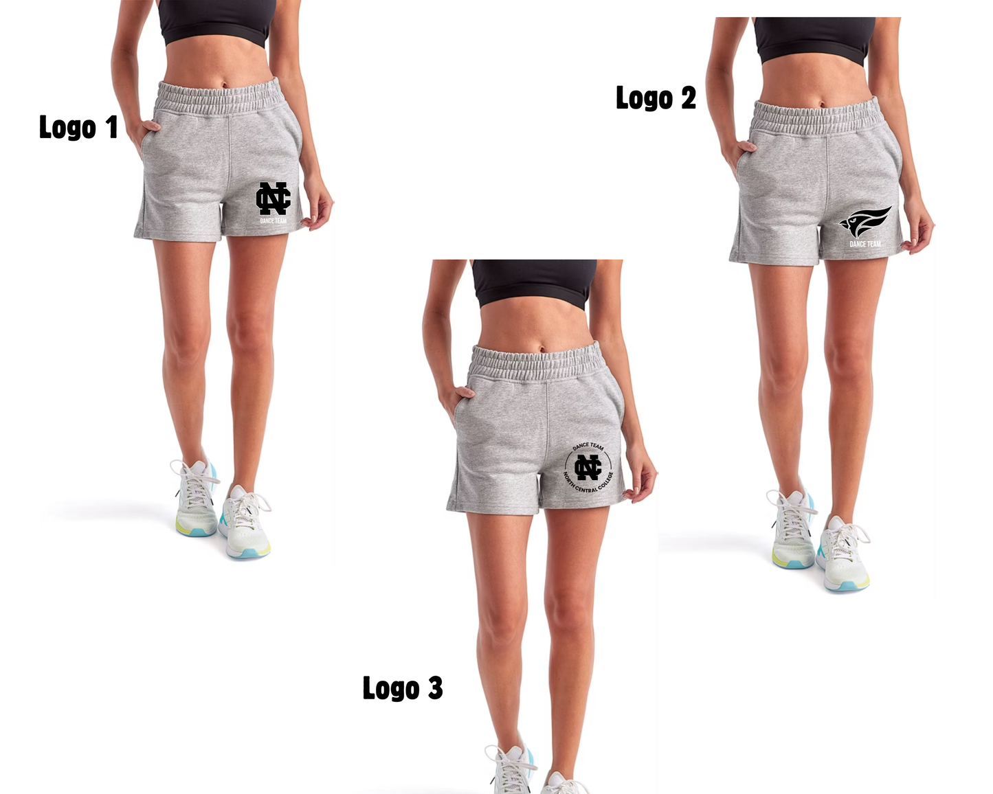 Women's Jogger Short - Heather Grey