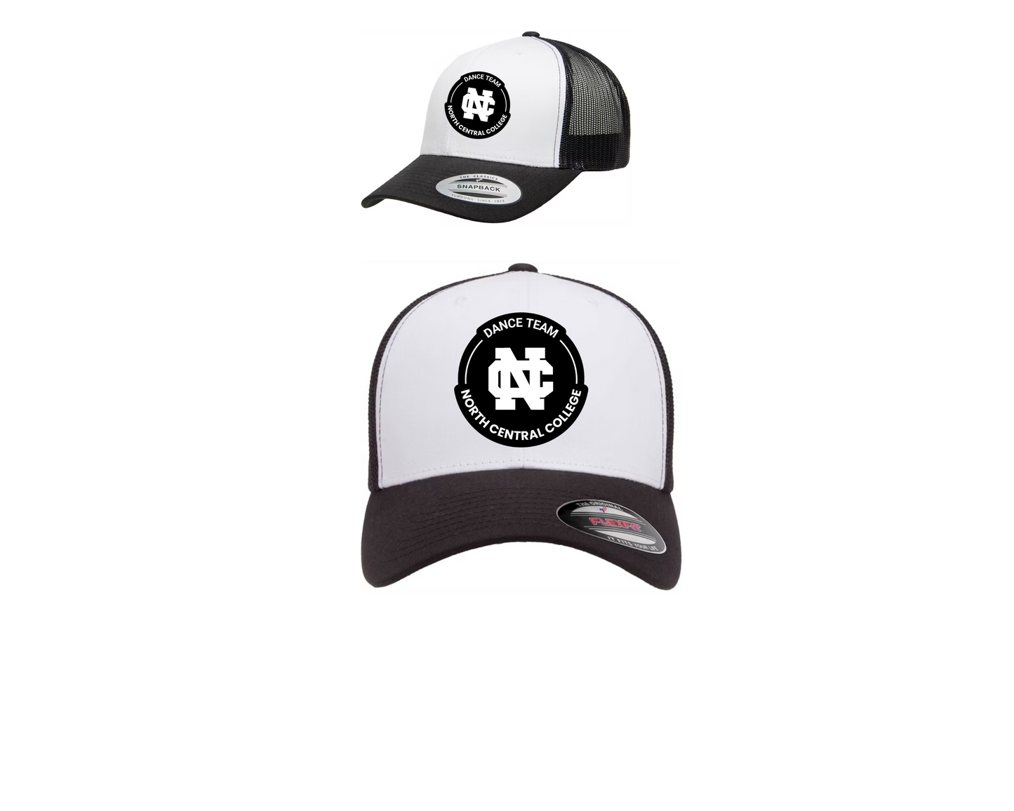 Trucker Hat - Black/White/Black