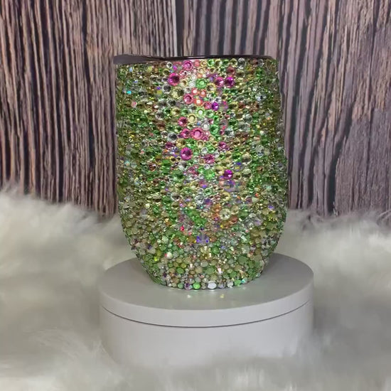 Rhinestone Tink-Inspired Wine Tumbler